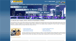 Desktop Screenshot of miamiventarenta.com