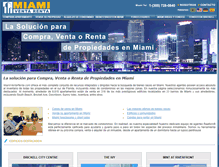 Tablet Screenshot of miamiventarenta.com